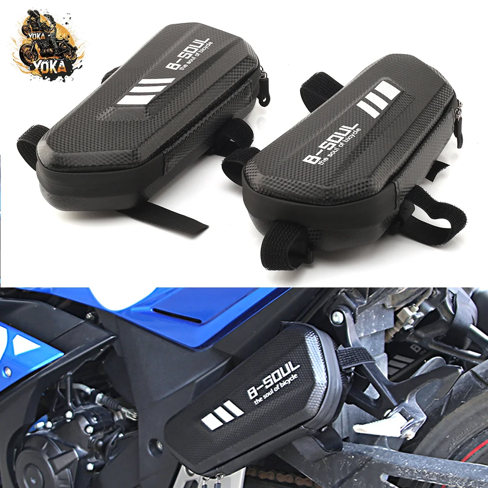 

For Loncin Voge 500Ds 500R 300R 300RR 650Ds 500Ac 300 650 500 Ds Ac R Waterproof Frame Storage Tool Side Bag Accessories