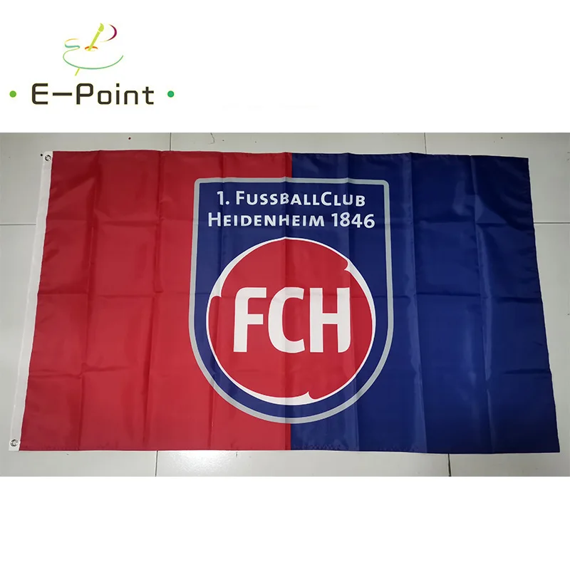 1.FC Heidenheim 1846 флаг 3 фута * 5 футов (90*150 см) размер рождественские украшения для дома