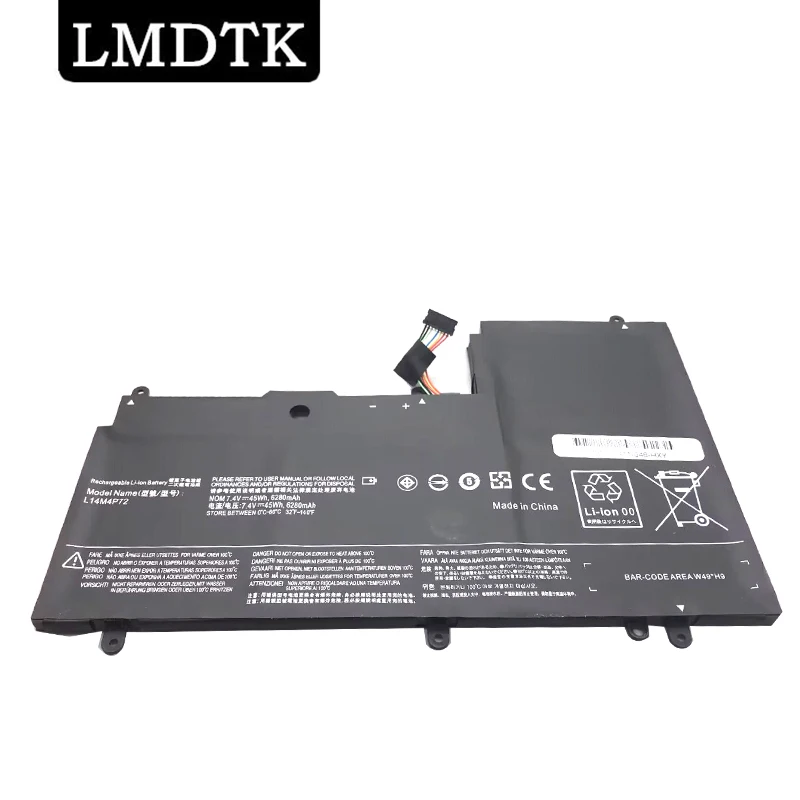 LMDTK Новый L14M4P72 Аккумулятор для ноутбука Lenovo Yoga 3 14 Yoga 700 14ISK Series Yoga3 14-IFI Yoga 3 14-ISE 7,4 В 6230 мАч