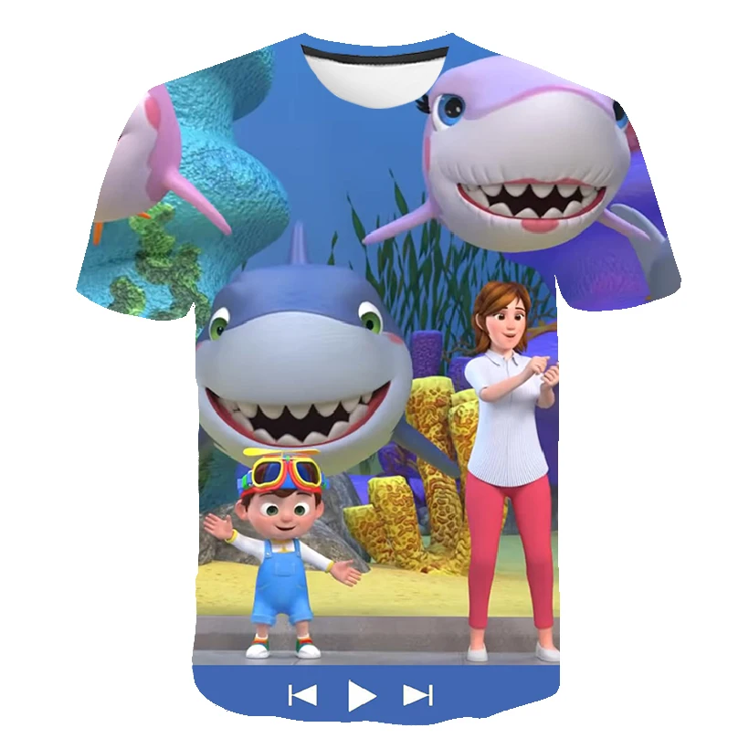 

Cartoon Character girl clothe Children T shirts Summer Boys and Girls Quality Cute Color Casual Short Sleeves Girl's Clothes 6Y