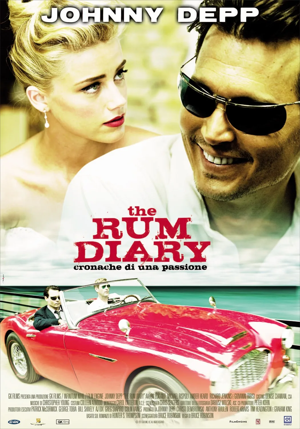 Фильм The Rum Diary 2011 плакат печать настенная наклейка домашний декор художественная