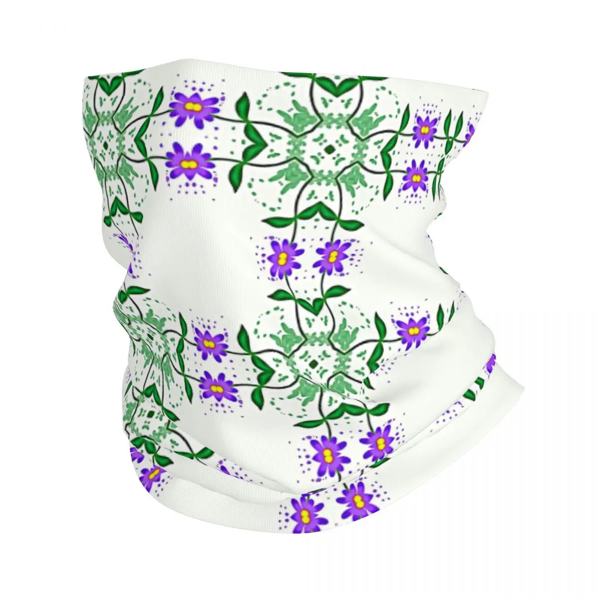 Бандана-шарф многофункциональная с цветочным принтом для мужчин и женщин