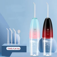 portable oral irrigator electric dental floss rechargeable dental irrigator water flosser cordless tooth pick 3 modes water jet