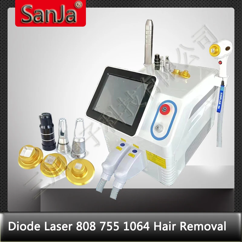 

Портативный 10-дюймовый экран пикосекундный лазер машинка для удаления татуировок 808 нм диодный лазер удаление волос с тремя длинами волны для салона красоты