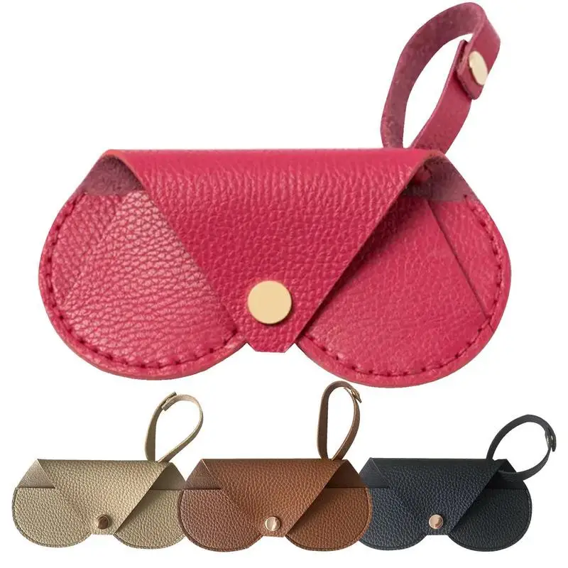 

Sunglasses Case Creative Serpentine Sunglasses Bag Leather Protective Case Lovely Glasses Clip Women Lightweight Glasses Case