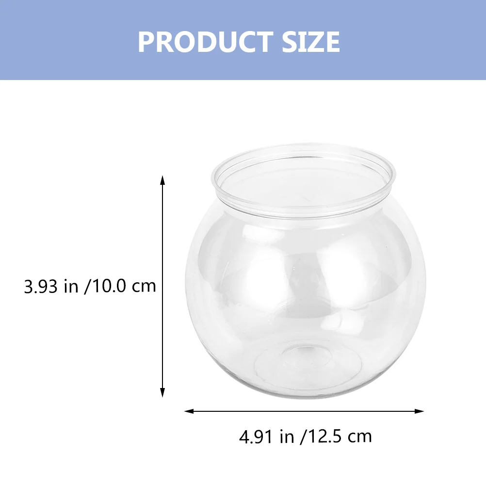 4 шт. небольшой аквариум прозрачный контейнер для аквариума террариумы чаша