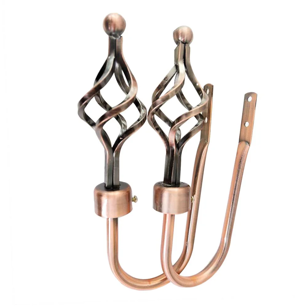 

Пара полированных строительных застежек для штор (красная бронза)