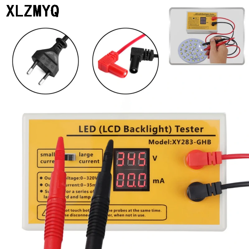 

Digital LED Lamp Bead and Backlight Tester 0-320V Output LED Strips Test Tool With Current and Voltage Display Test EU/US Plug
