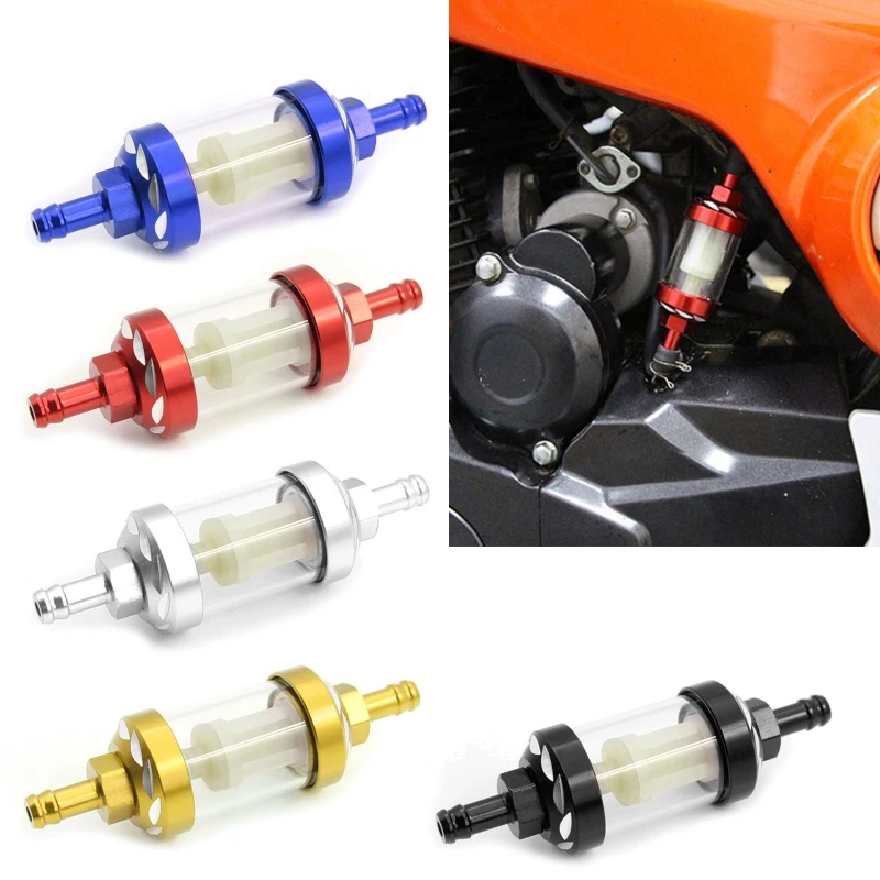 

CNC мотоциклетный газовый топливный бензиновый фильтр для Atv питбайка автомобиля Мотокросс масляный стакан