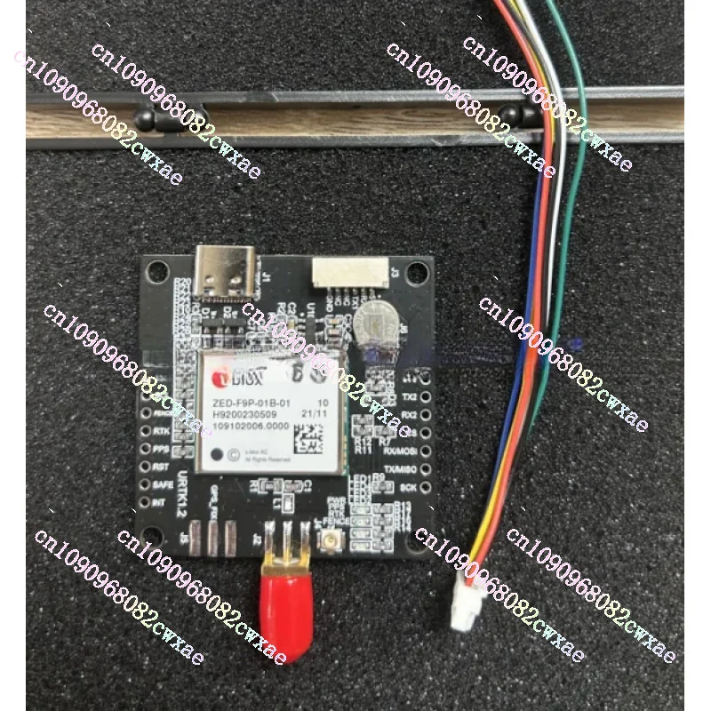 ZED-F9P-01B-01 Отличная плата GNSS работает последовательный I2C ESP32 с управлением и SPI UM980