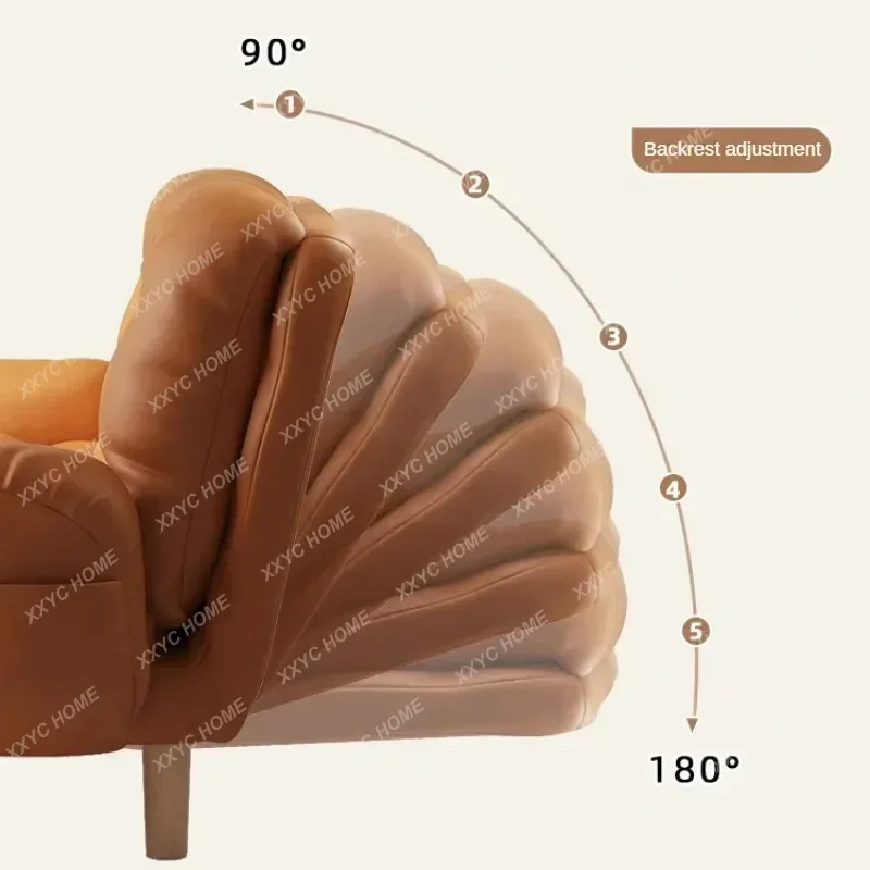 Диван с откидной спинкой для спальни двухместный диван маленькое кресло отдыха