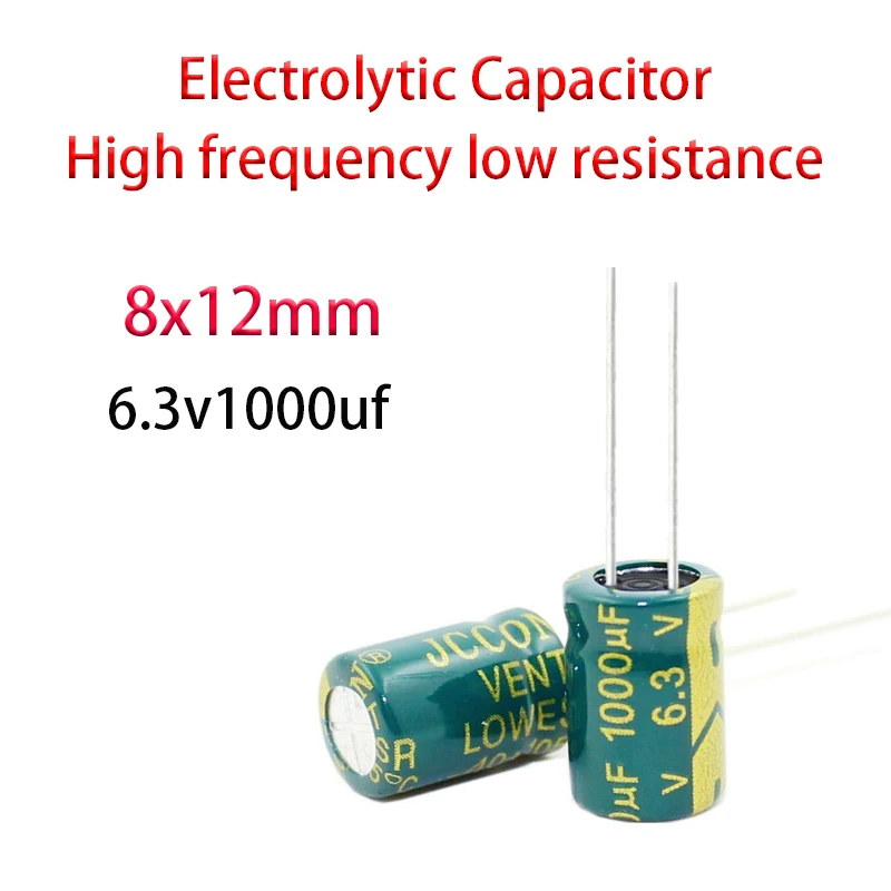 500 В мкФ 8x12 мм шт. Алюминиевые Электролитические Конденсаторы
