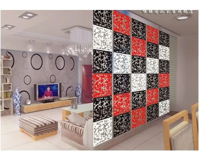 Перегородка для перегородок Biombo перегородки экрана ПВХ наклейки вырез Домашний