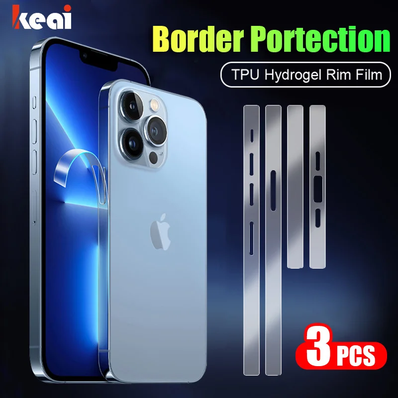 

Защитная боковая пленка для iPhone 13, 12 Pro Max Mini, защита экрана с полным покрытием, Гидрогелевая пленка, аксессуары для планшетов, не стекло