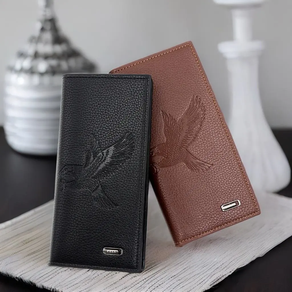 Vintage Men's Wallet Fashion Male Card Holder Slim Clutch Money Clip Classic Business ID Credit Card Bag High Quality billeteras