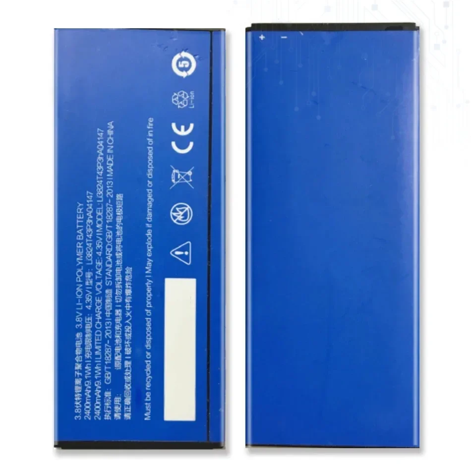 Сменный аккумулятор для ZTE V5 V5S Red Bull U9180 N9180 V9180 2400 мАч Li3824t43p3ha04147