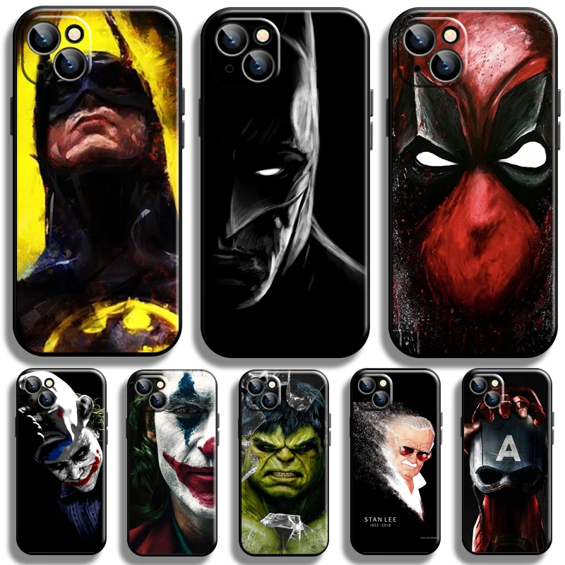 

Marvel Avengers For Apple iPhone 13 12 11 Pro 12 13 Mini X XR XS Max SE 5 6 6s 7 8 Plus Phone Case Coque Funda Carcasa Back