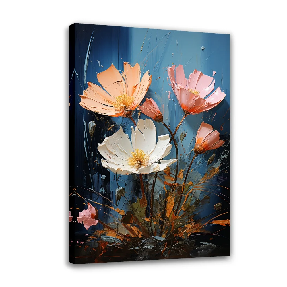 

Forbeauty цветной васильковый цветок, распылительная печать, холст, живопись, водонепроницаемая и Настенная картина, картина маслом, плакат для домашнего декора