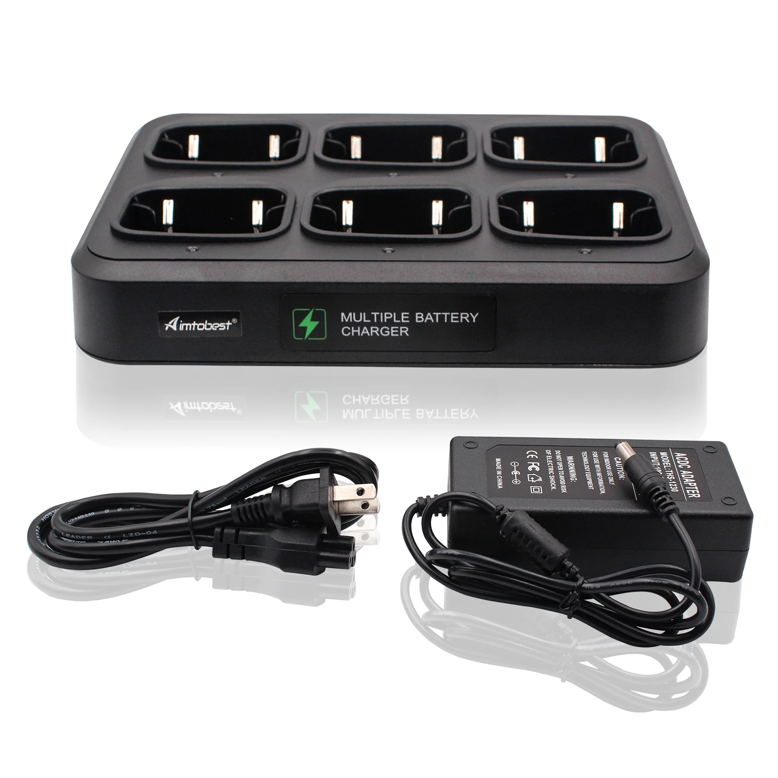 MCL15 6 unit rapid charger Six Way Multi charger for HYTERA HYT Radio TC-508 TC-446S TC-518 TC-580 TC-500S TC-585 TC-560 TC-510
