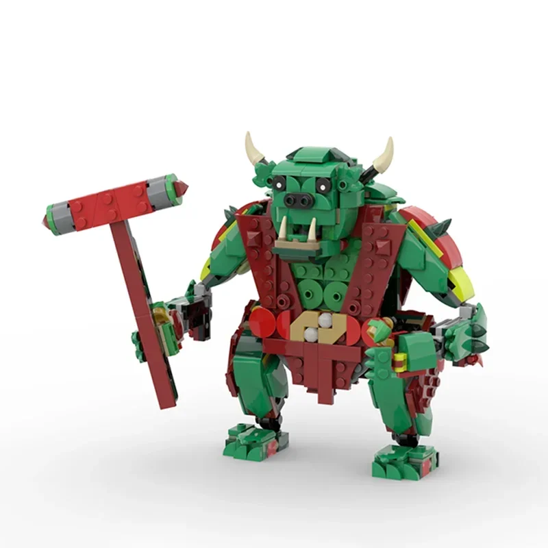 Набор строительных блоков MOC Troll Creator 3 (483 детали), модель для сборки, конструктор, игрушка для творчества, подарок на праздник, развивающий конструктор, подарок на день рождения (art.: 3920db58168be) - 3920db58168be