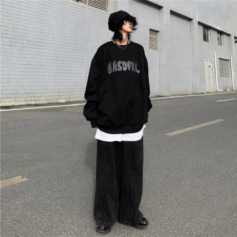 Футболки мужские с длинным рукавом и круглым вырезом модные зимние бархатным