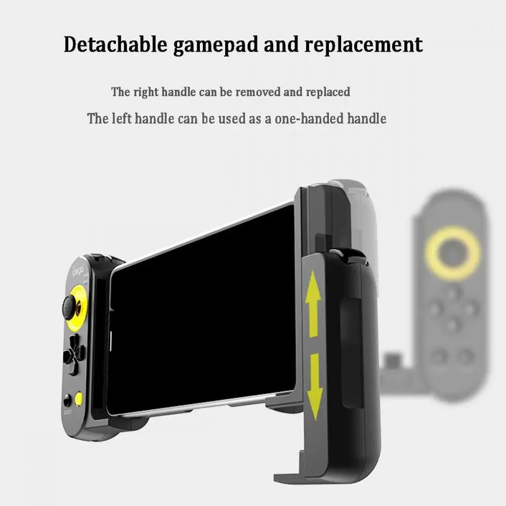 

Joystick Gamepad Detachable Pubg Gamepad Abs Comfortable Pubg Joystick Mobile Gamepad Controller Black Portable Usb Compact