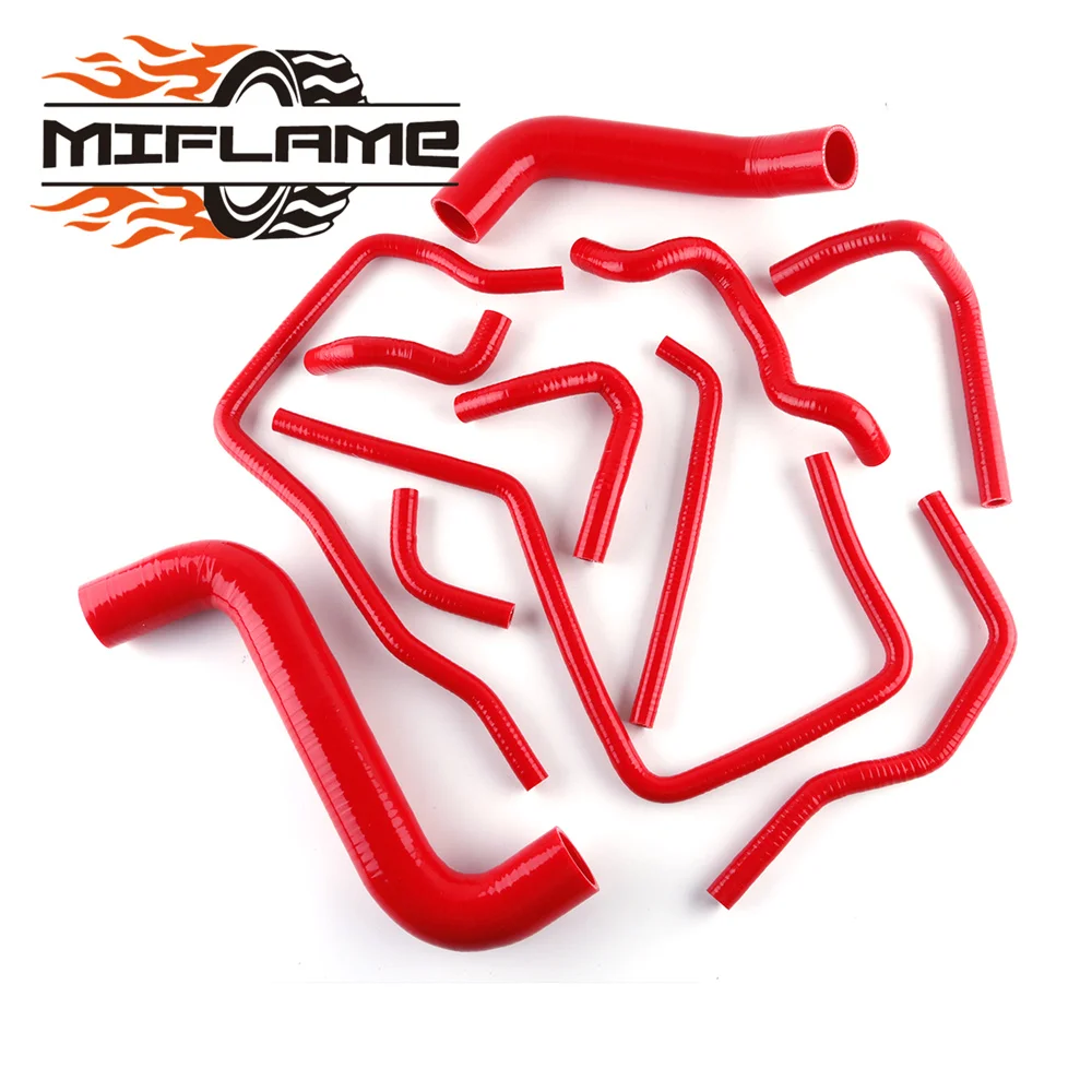 Комплект силиконовых шлангов охлаждающей жидкости радиатора для Subaru Impreza GDB GDA GB GG