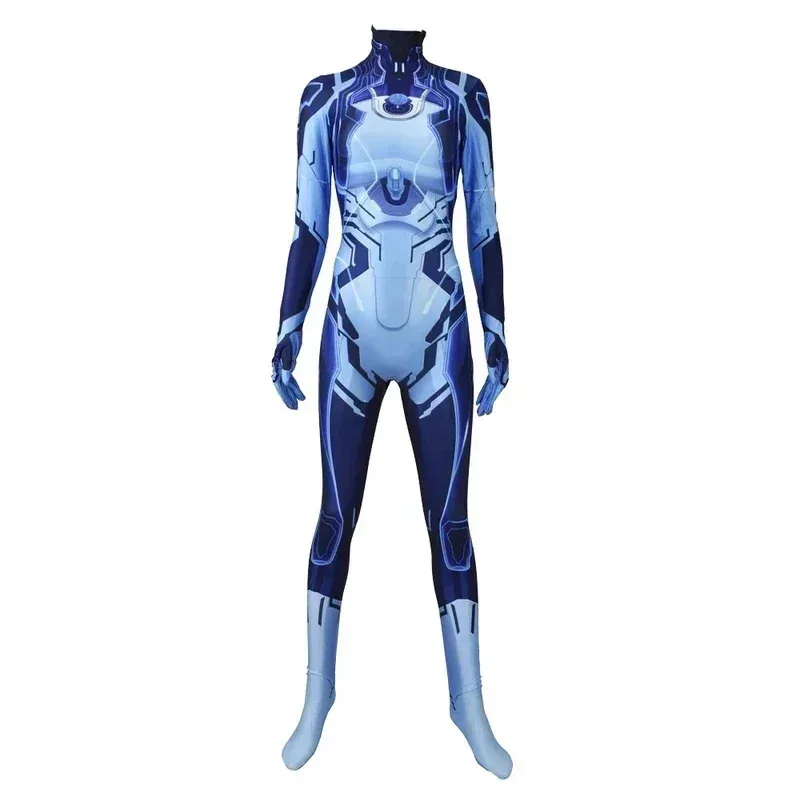 Фото Wiwiwi 123Halo Cortana Косплей Костюм Зентаи Костюм Игра Девушки Женщины Женские Боди Хэллоуин Дети Взрослые Комбинезоны №1