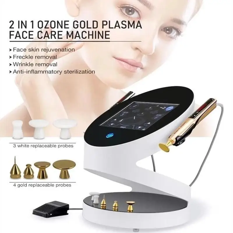 

2 in 1 Plasma Ozone Machine Beauty Flash Plasma Pen Eye Lift Plasmage Acne Spots Removal plasma Pen