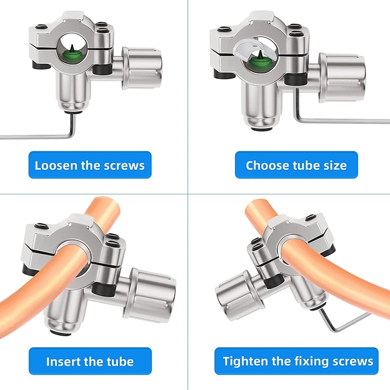 Шланг для зарядки хладагента и манометр клапан прокола BPV31. Подходит порта R12 R22