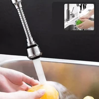 stainless steel 360%c2%b0 rotating shower head faucet extension bubbler filter kitchen bathroom aerator water saving tap connector