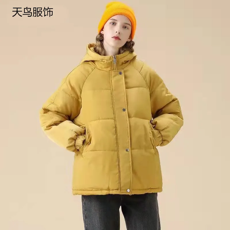

2022 New Winter Stand Collar Cotton-padded Coat Women BBM5208