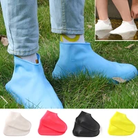 silicone waterproof shoe covers reusable rain overshoes rain boots shoes protector anti slip rubber shoe covers to rain dropship