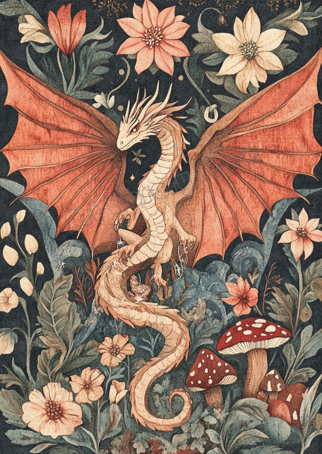 

Фэнтезийный готический постер на холсте