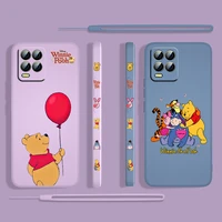 winnie the pooh disney for oppo find x3 x2 neo lite relame gt master a9 a5 a53s a72 a74 8 6 5 liquid left rope phone case fundas