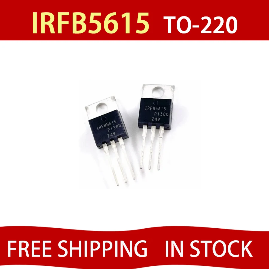 5 шт. IRFB5615/TO-220-3Pins 150V35A N channel FET IRFB5615PBF Бесплатная доставка