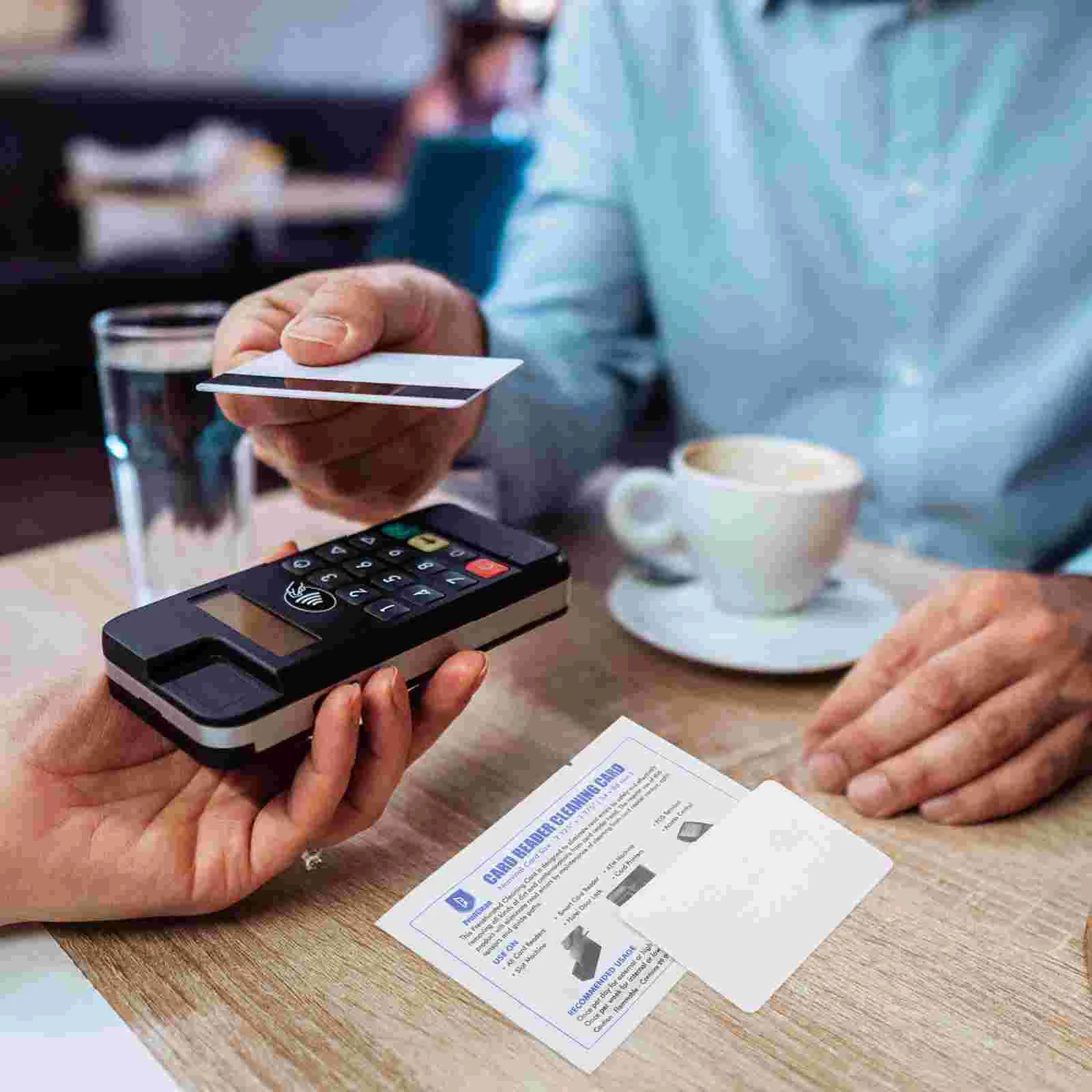 10 шт. инструменты для чистки Pos-терминалов карты принтеров двухсторонний
