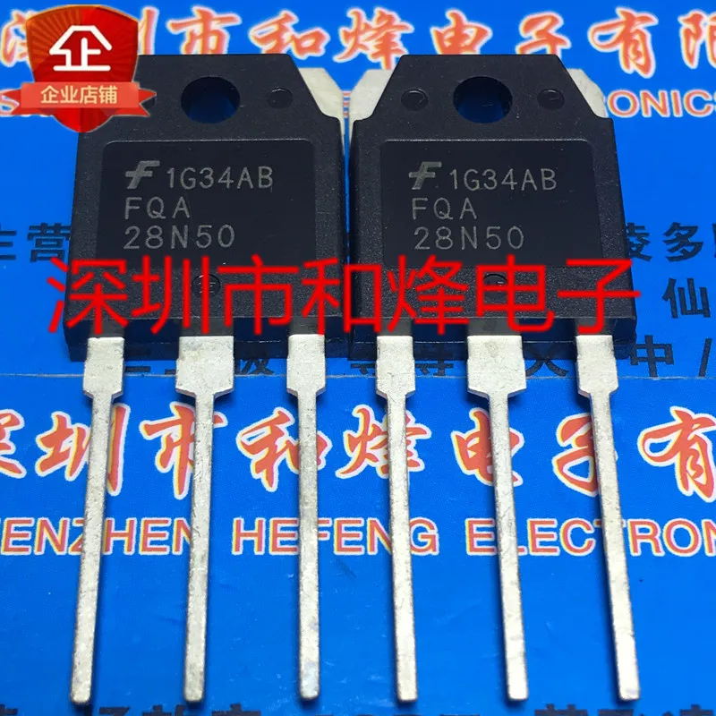 

5 pieces FQA28N50 TO-3P 28.4A 500V