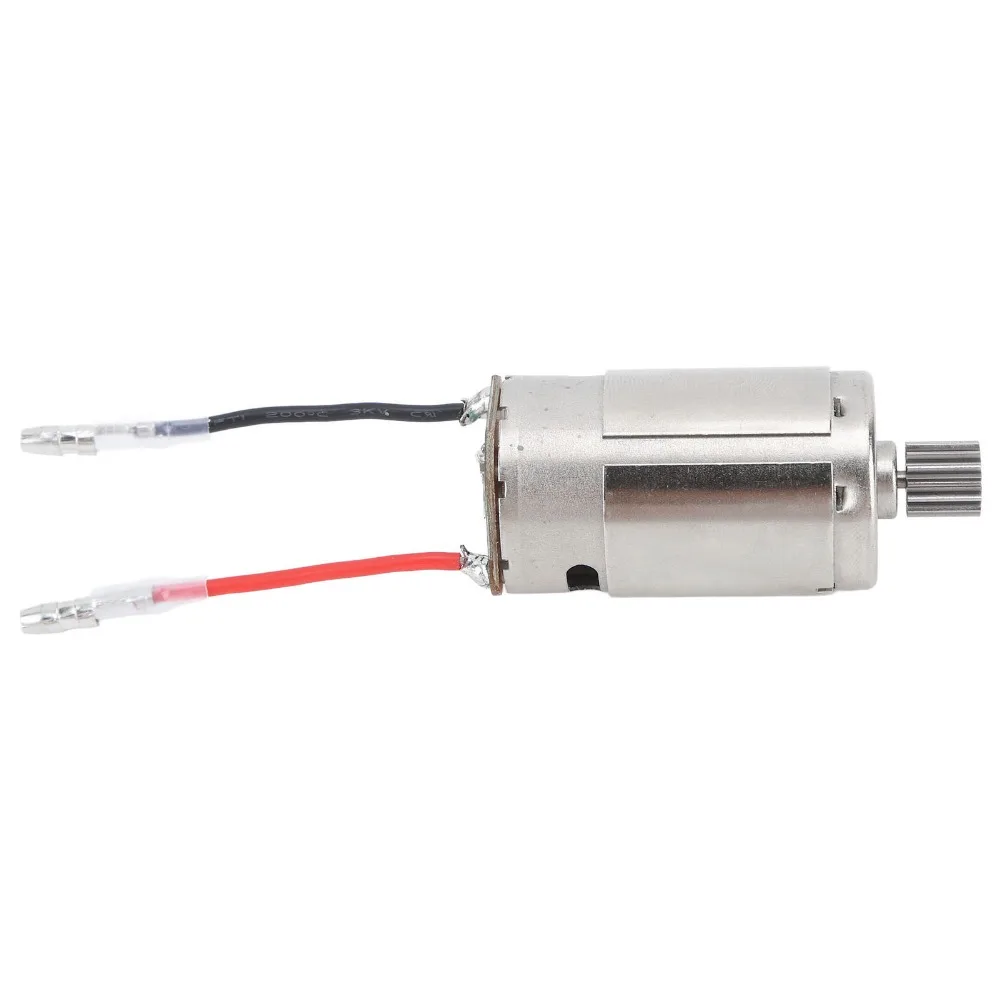 Фото Низковибрационный бесщеточный двигатель 7.4V с карбоновыми щетками, серебристый, 390 мм, малошумный, для радиоуправляемых машин SCY 16101/16102/16103/16201/16106 масштаба 1/16 №2