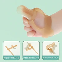 silicone pacifier anti sucking hand device molar finger guard bracelet to prevent finger deformer mother and baby supplies