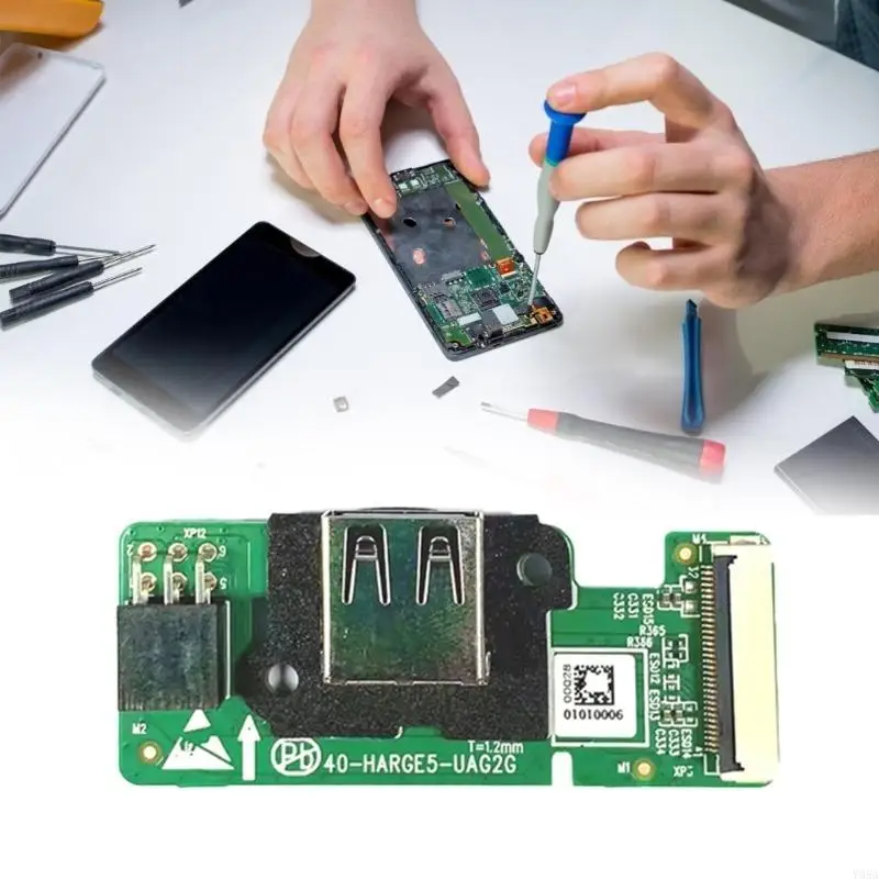 Компактная плата Small -USB -порт порта питания для заряда зарядки