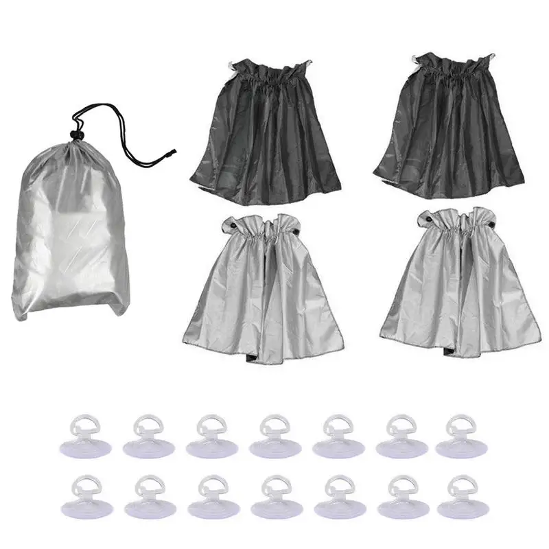 

Автомобильные Оттенки для боковых окон, универсальные автомобильные экраны, светоотражающий солнцезащитный козырек для боковых окон автомобиля, блоки УФ-лучей, защита от тепла