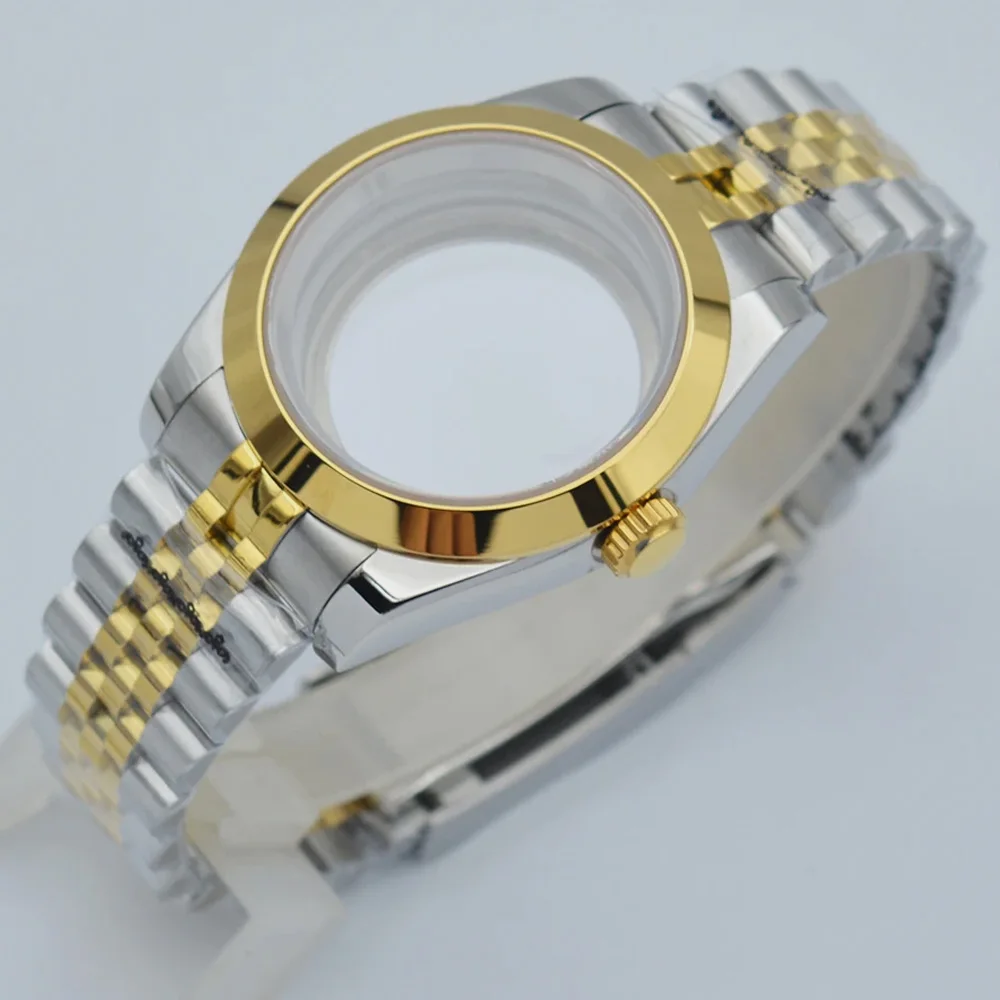 Сапфировое стекло 36 мм/40 мм фотосессия NH35 NH36 PT5000 ETA2824 2836 Miyota 8205 8215 DG2813 3804 движение