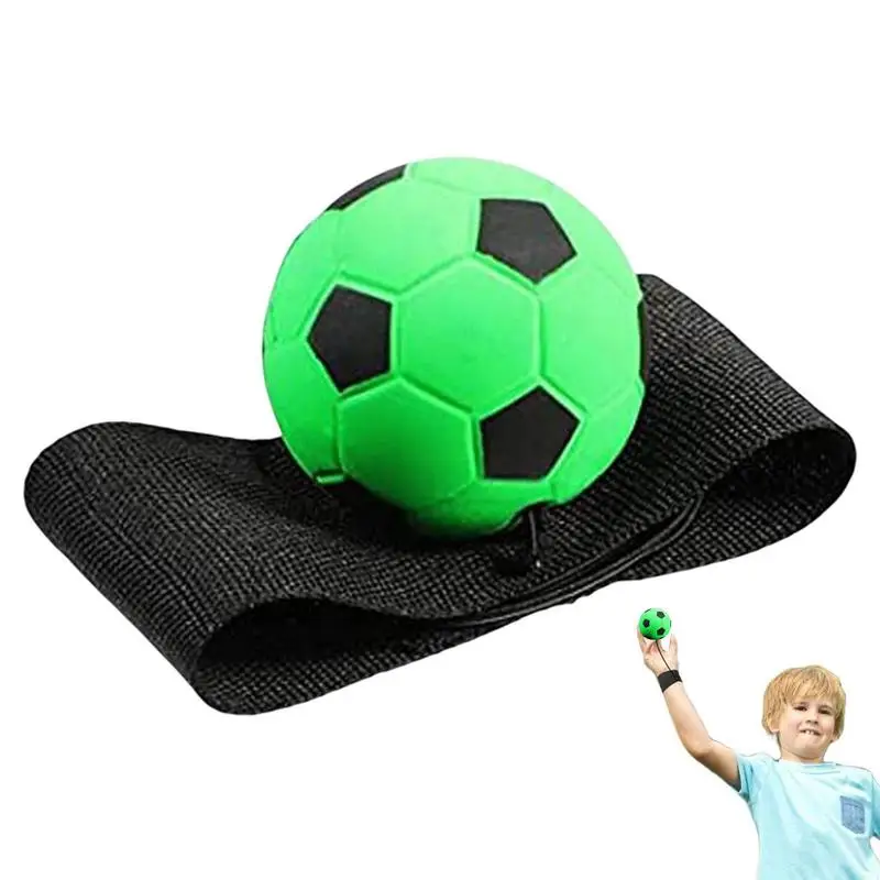 

Детские игрушки, надувной мяч на палец, эластичный резиновый мяч для упражнений на запястье, рельефная жесткость рук, уличный мяч для отскока на запястье