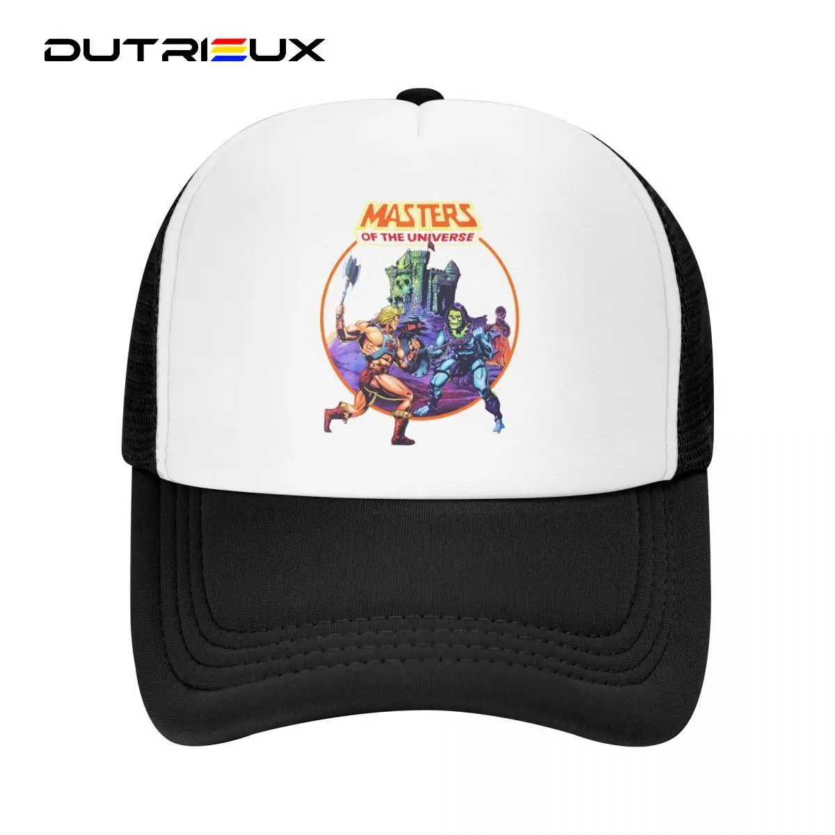 

DUTRIEUX He-Man And The Masters Of The Universe Trucker Hat Men Women Custom Adjustable Adult Baseball Cap Outdoor Snapback Caps
