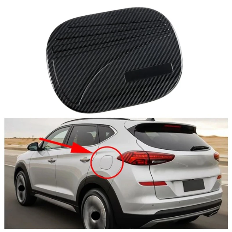 Для Hyundai Tucson 2021 2022 Крышка топливного бака автомобиля газойлевого Отделка