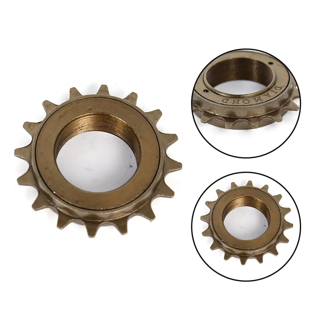 

Part Flywheel Universal For Fixed Gear Bike Removable Single Speed 16T Monolithic Gear 1pc Bike Durable Replacement