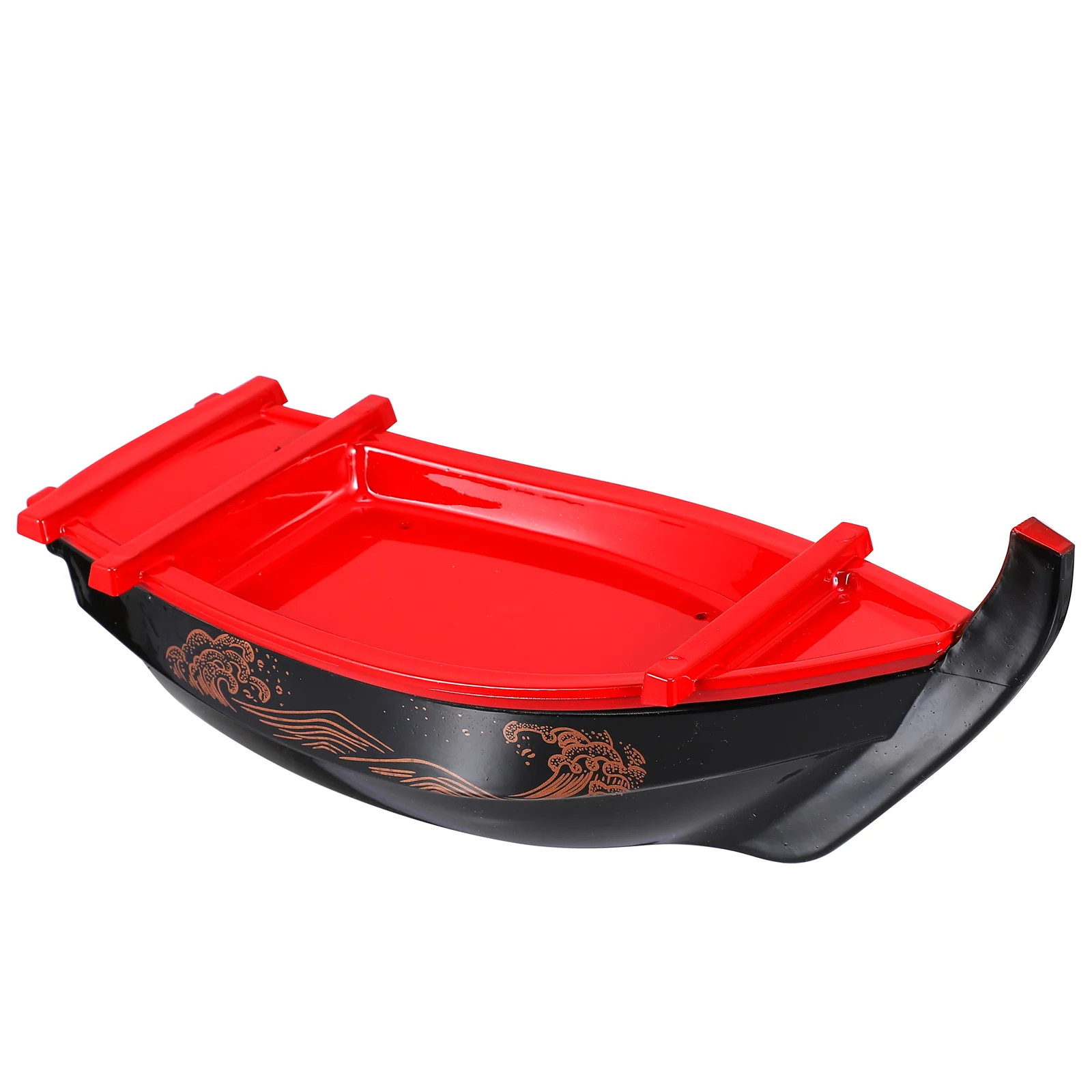 

Sushi Serving Tray Plate Boat Sashimi Plates Platter Japanese Dish Snack Sauce Dessert Dishes Soy Melamine Bowls Appetizer