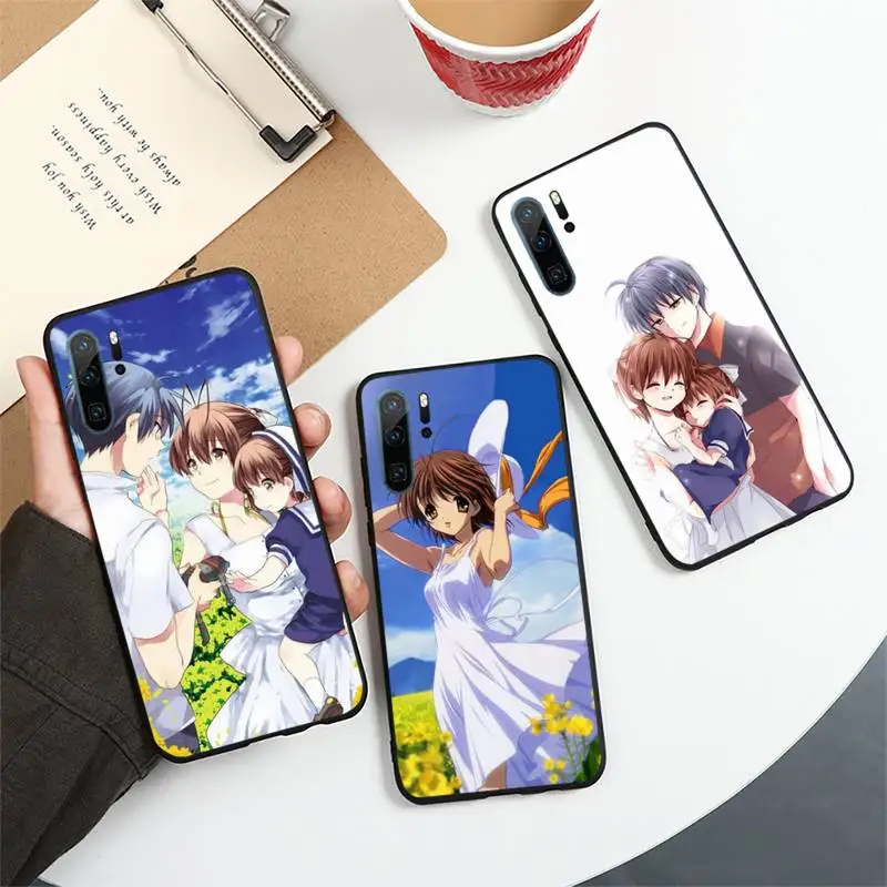 

Japan anime Clannad After Story Phone Case For Huawei honor Mate 10 20 30 40 i 9 8 pro x Lite P smart 2019 Y5 2018 nova 5t