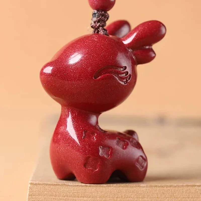 Модное ожерелье с подвеской Cinnabar из нефрита брелок ювелирные изделия китайский